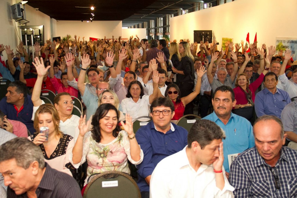 Auditório do Palácio da Abolição nesta segunda, 02/05