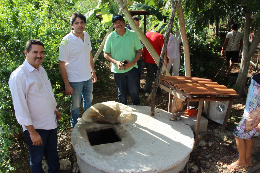 Cisterna com água de reúso