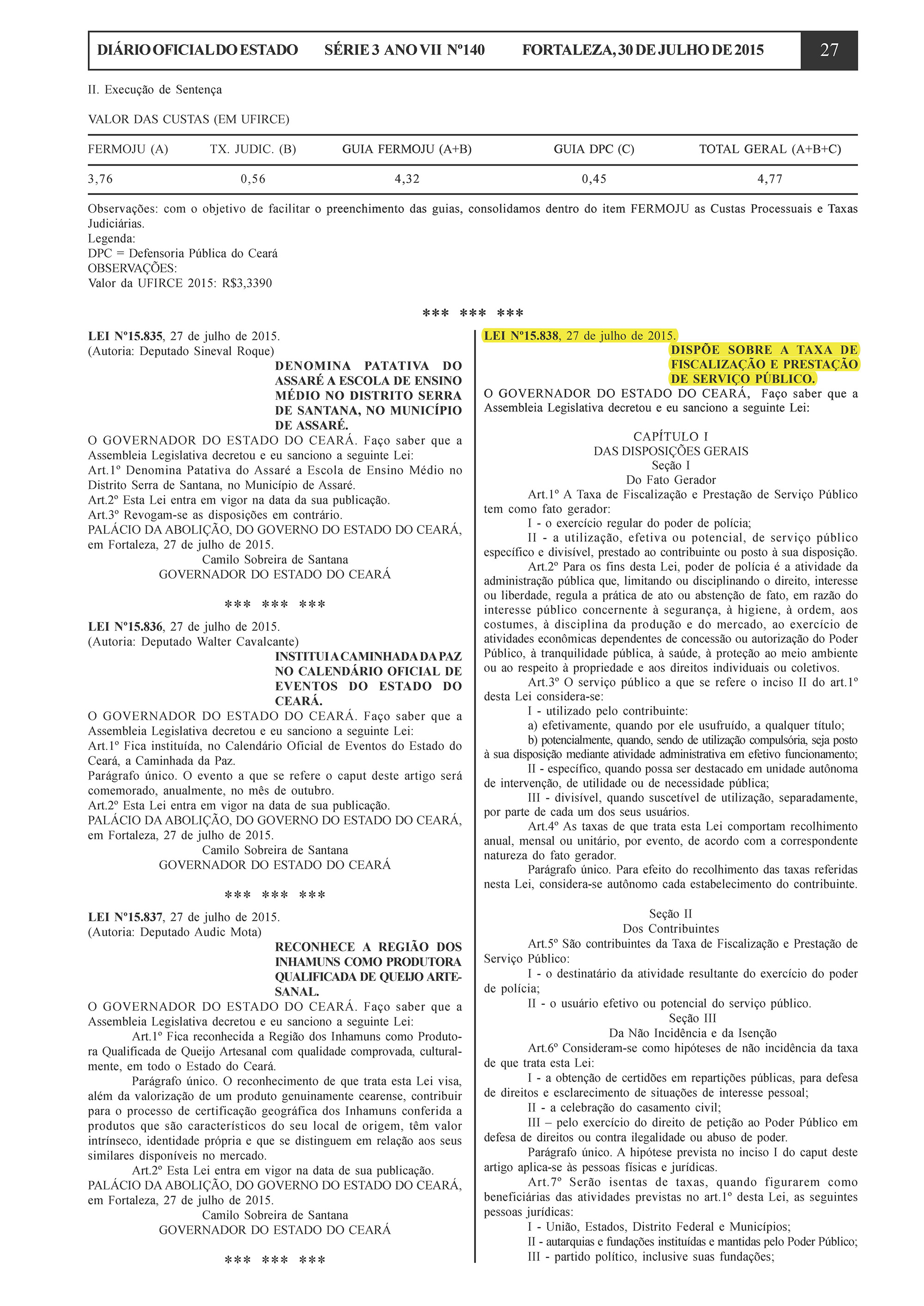 LEI N.15838-2015 CNH_GTA_ISENCAO - Agricultor familiar_Página_1